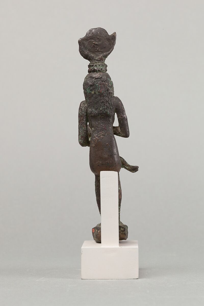 Isis and Horus, Cupreous metal