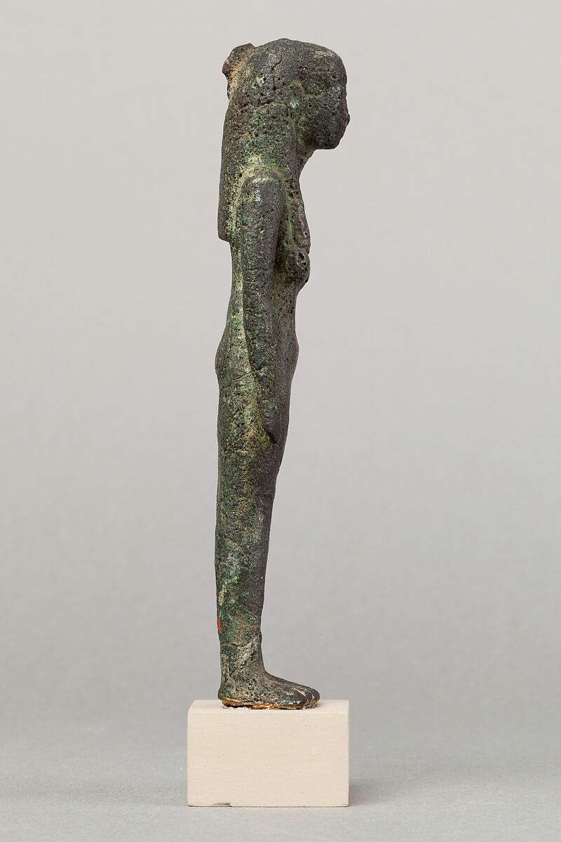 Goddess, attribute missing, Cupreous metal