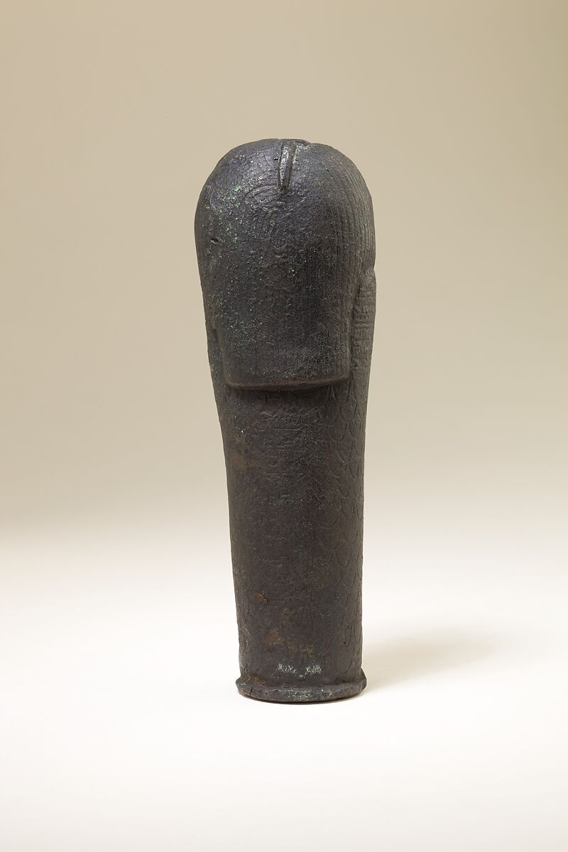 Falcon head for attachment to a pole, Cupreous metal
