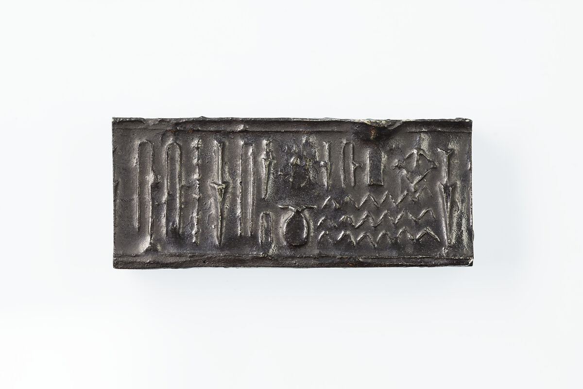 Cylinder seal, Stone