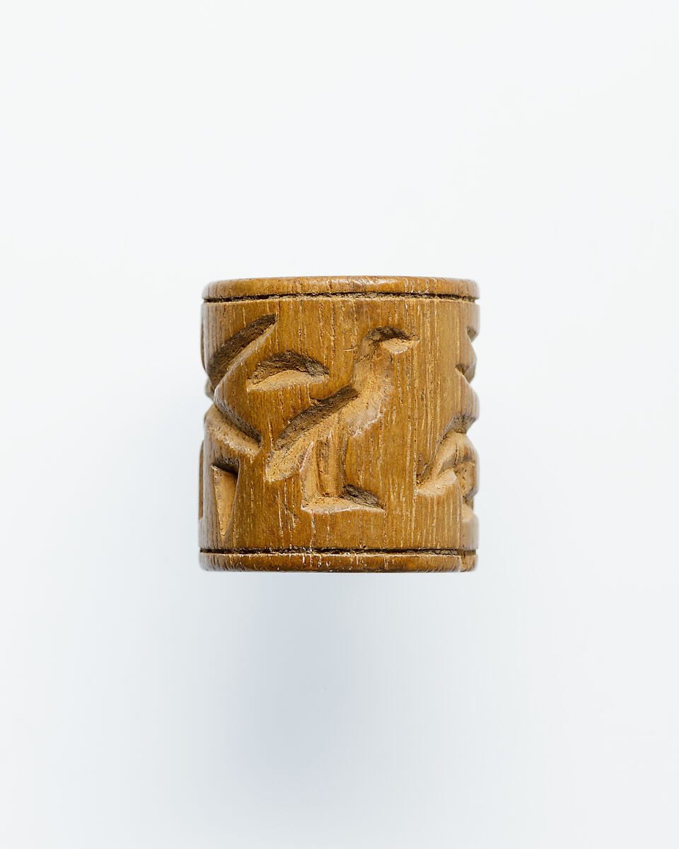 Cylinder seal of Iswenut, Wood