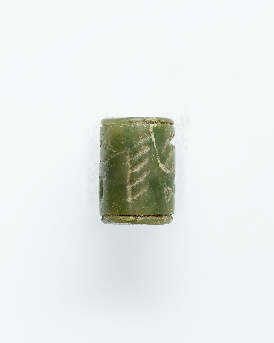 Cylinder seal, Green steatite