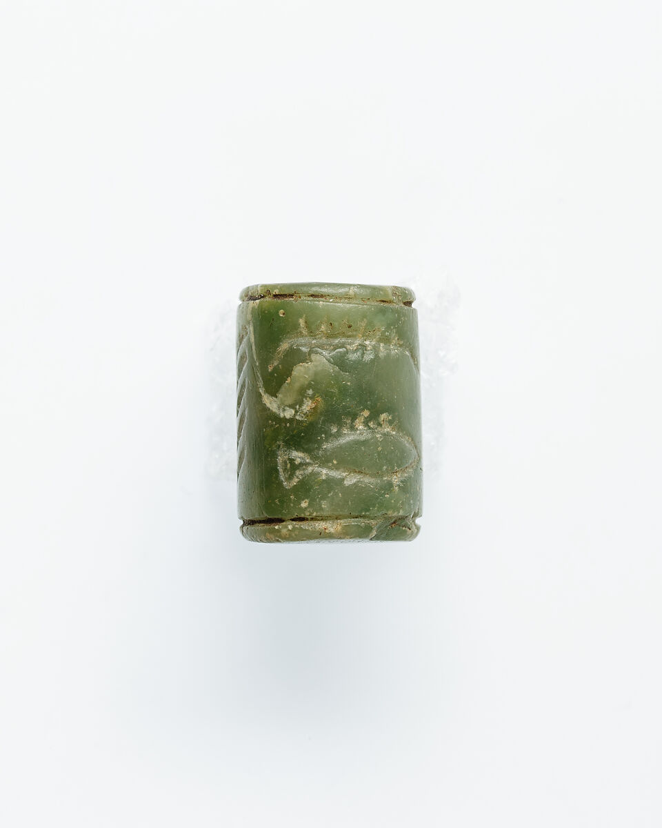 Cylinder seal, Green steatite