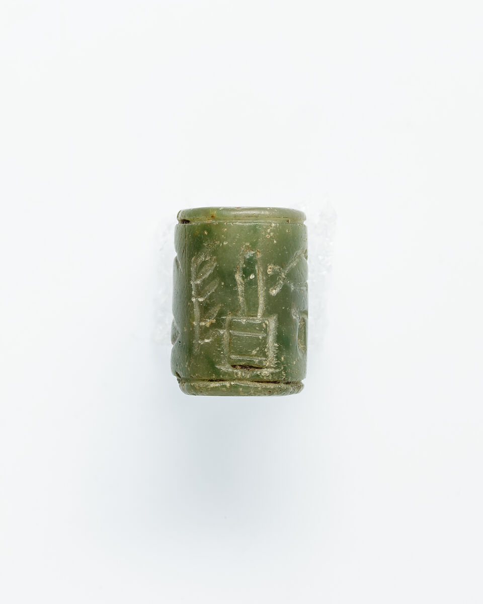 Cylinder seal, Green steatite