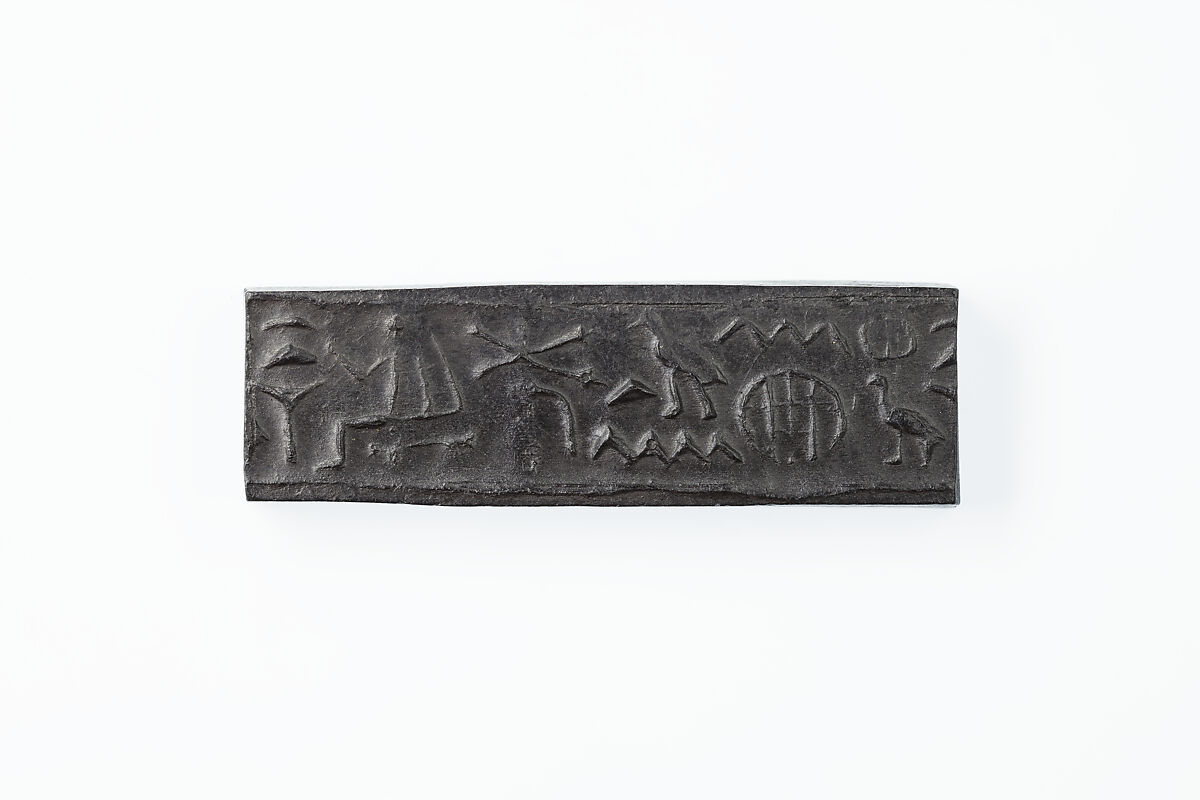 Cylinder seal, Stone