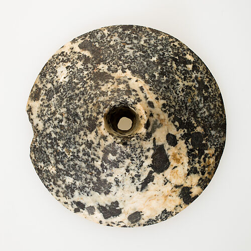Disc-shaped mace head