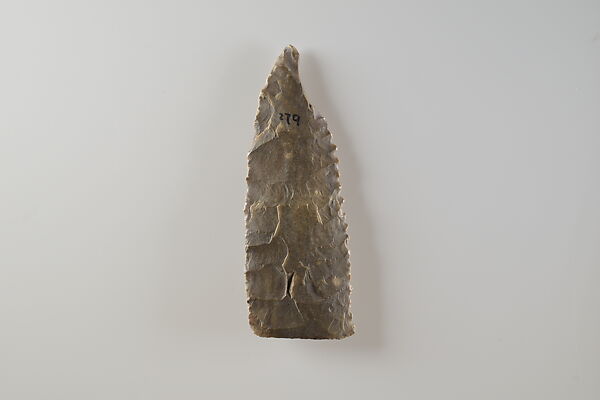 Bifacial Sickle Insert, Flint