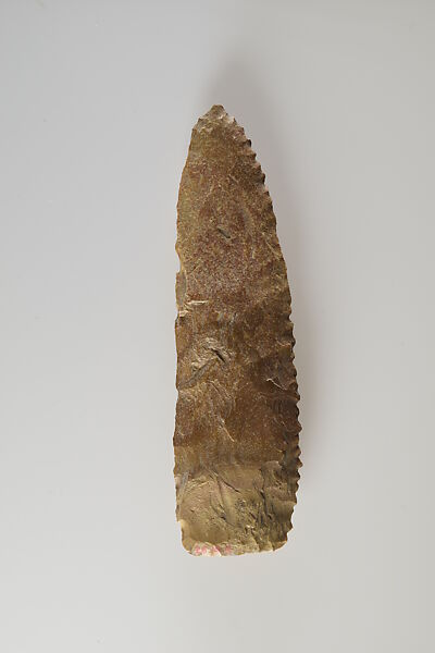 Bifacial Sickle Insert, Flint
