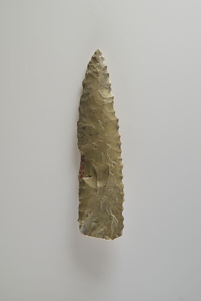 Bifacial Sickle Insert, Flint