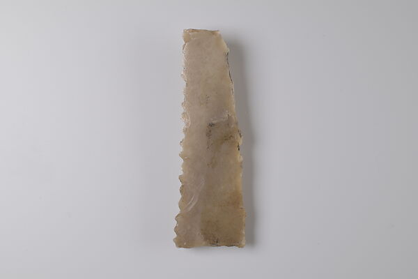 Sickle Insert, Flint, adhesive (lime plaster ?)