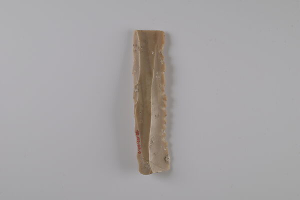 Denticulated Tool, Flint 