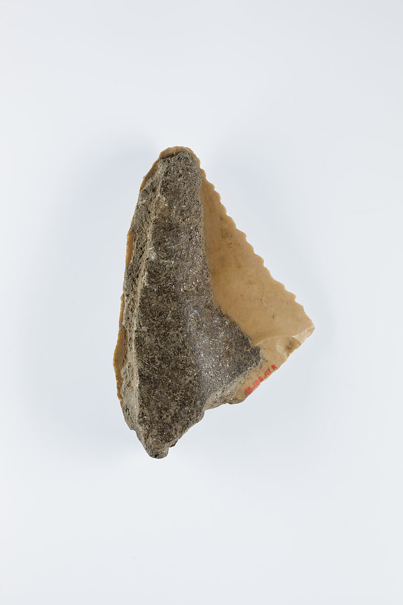 Sickle Insert, Flint, adhesive (lime plaster ?)