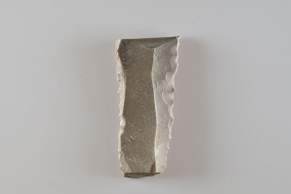 Fragment of a denticulated tool (?), Flint 