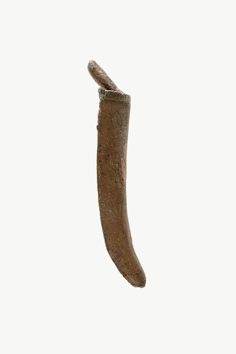 Beard from a statuette, Bronze