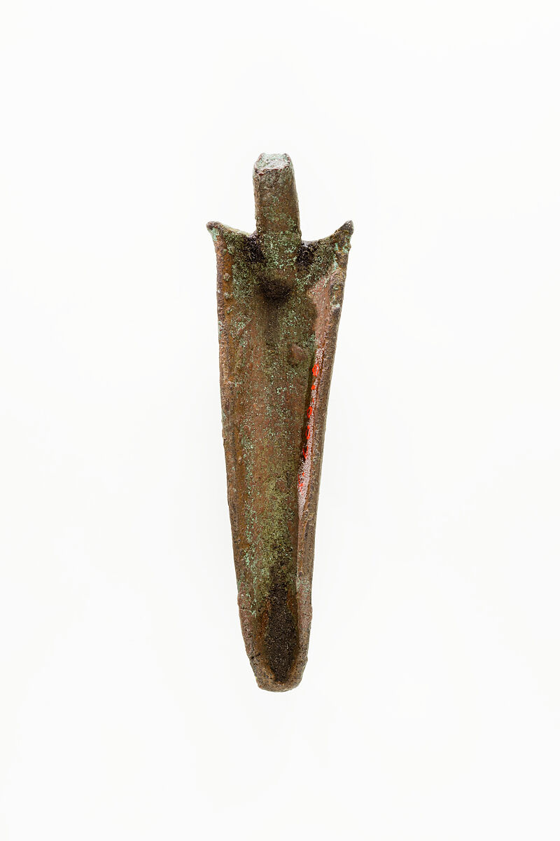 Beard from a statuette, Bronze