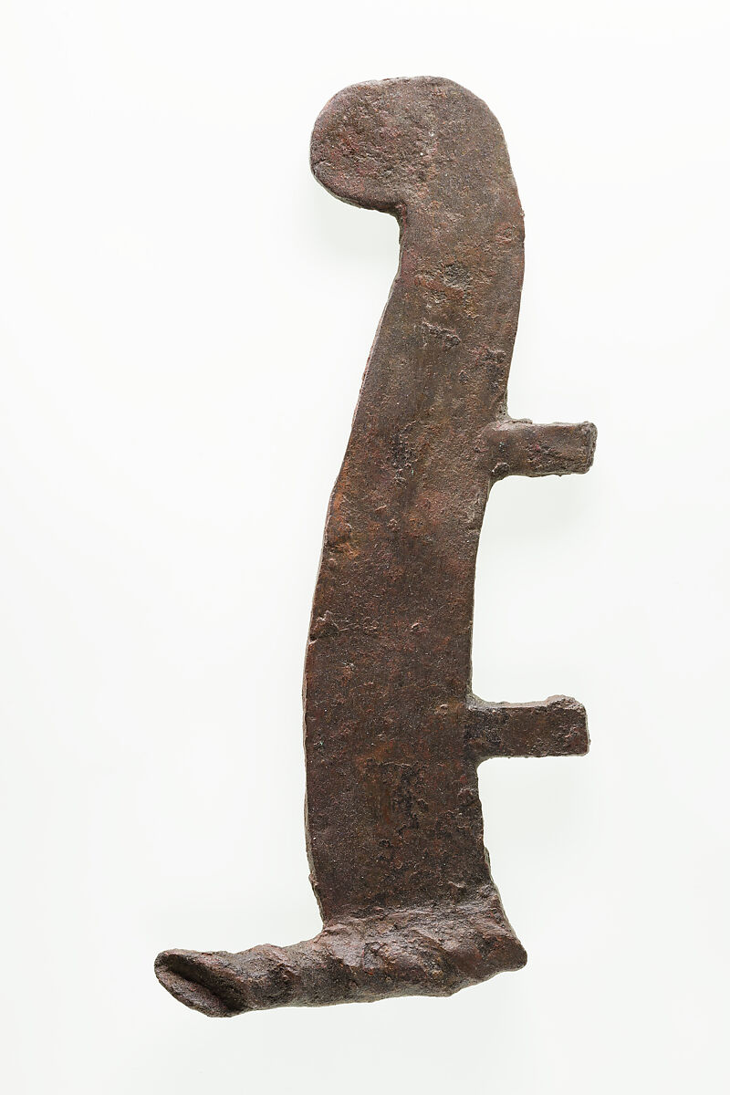 Feather attachment for a statuette, Bronze 