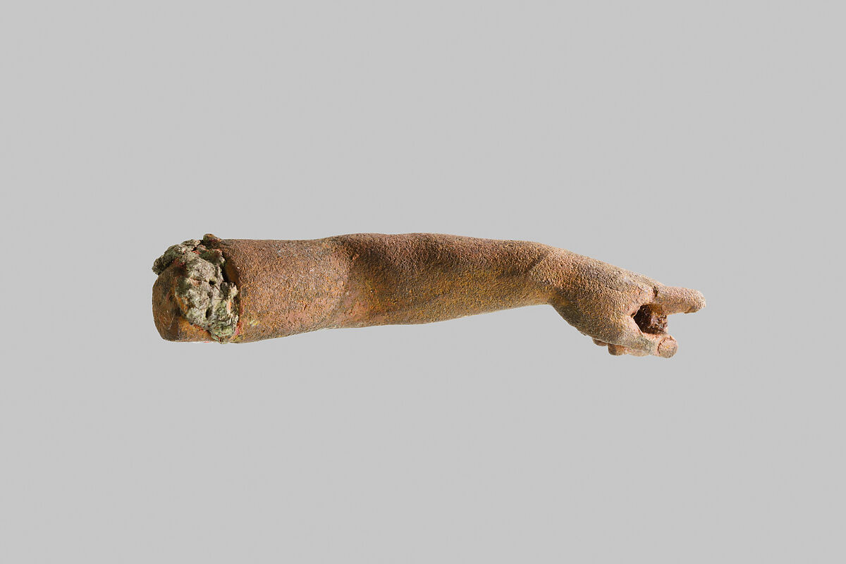 Hellenistic-style arm, Bronze