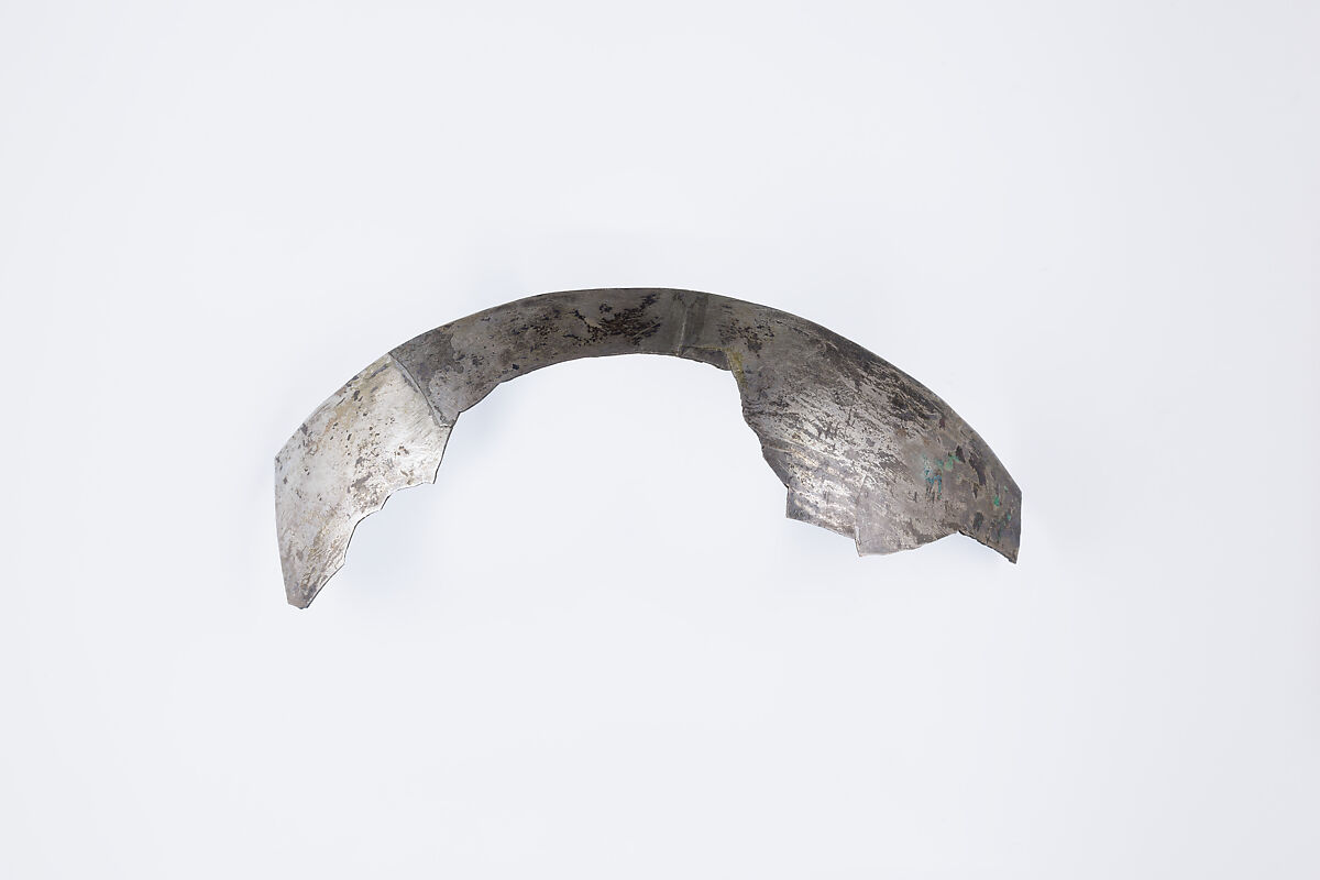 Bowl fragment, Silver