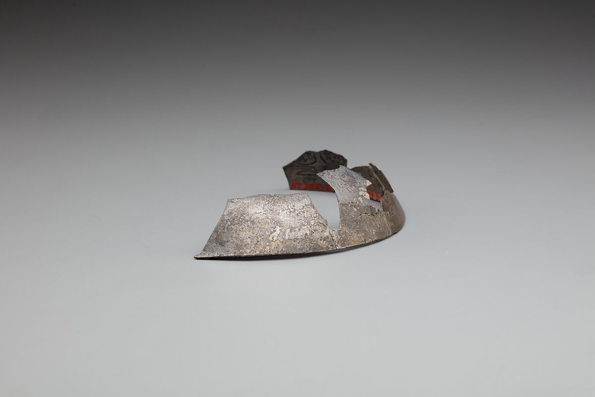 Fragment of a bowl with the names of Tawosret, Silver