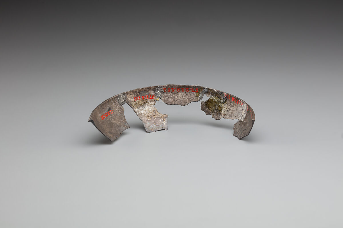 Fragment of a bowl with the names of Tawosret, Silver