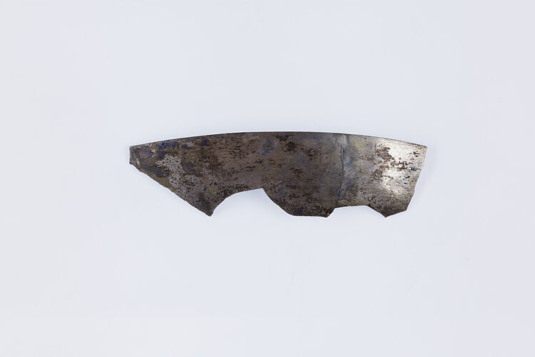 Fragment of shallow strainer