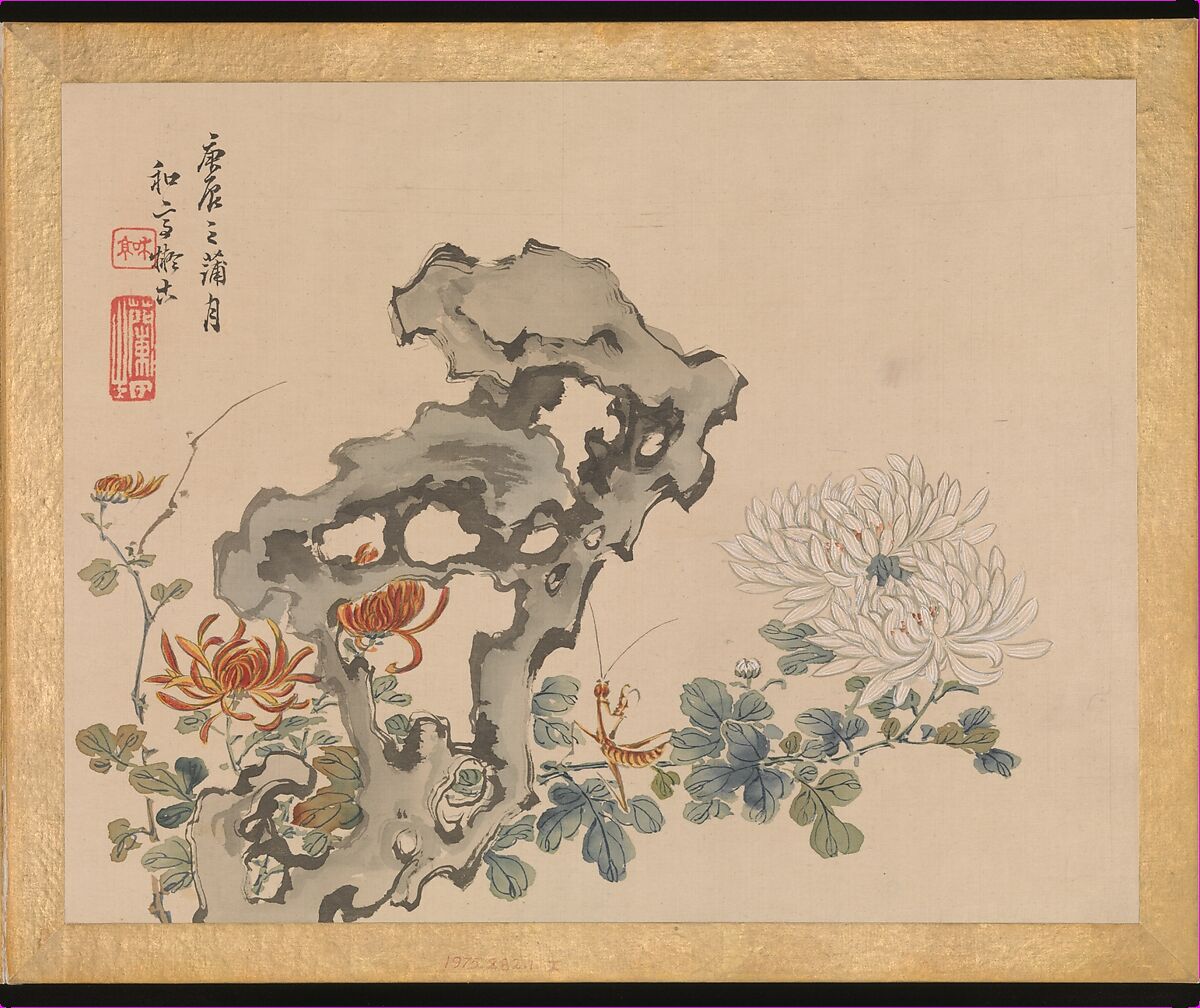Flowers and Birds, Taki Katei (Japanese, 1830–1901), Album of twelve leaves; ink and color on silk, Japan