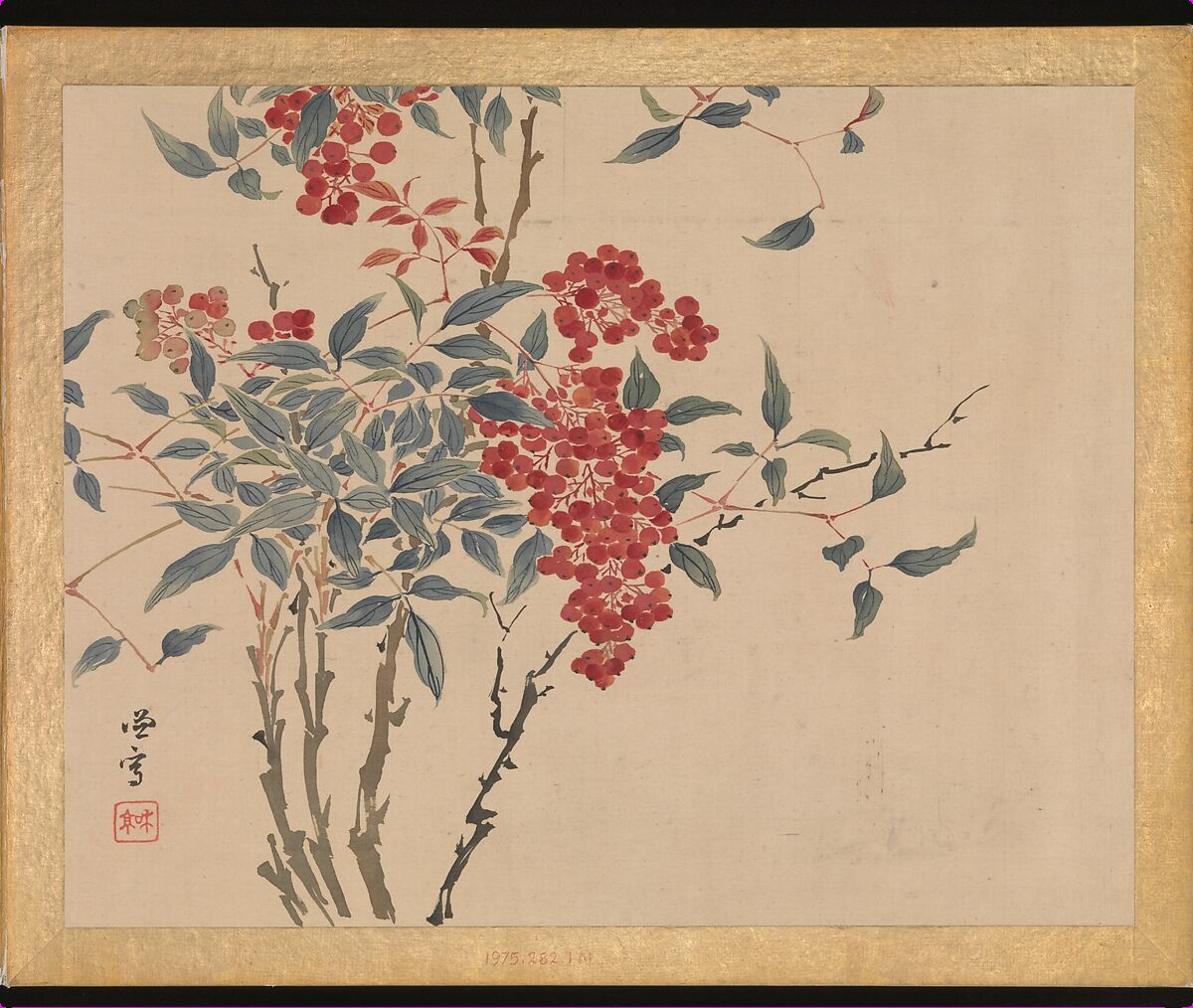 Flowers and Birds, Taki Katei (Japanese, 1830–1901), Album of twelve leaves; ink and color on silk, Japan