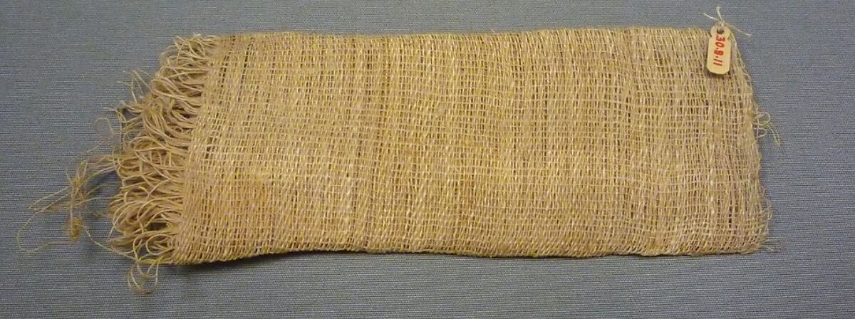 Model Sheet from the Foundation Deposit for Hatshepsut's Tomb, Linen