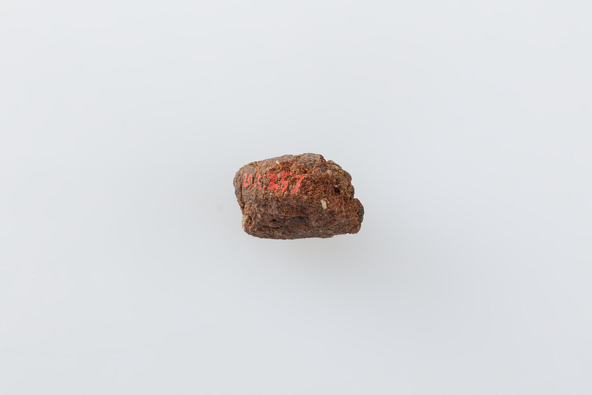 Hypocephalus Biscuit of Resin, Resin