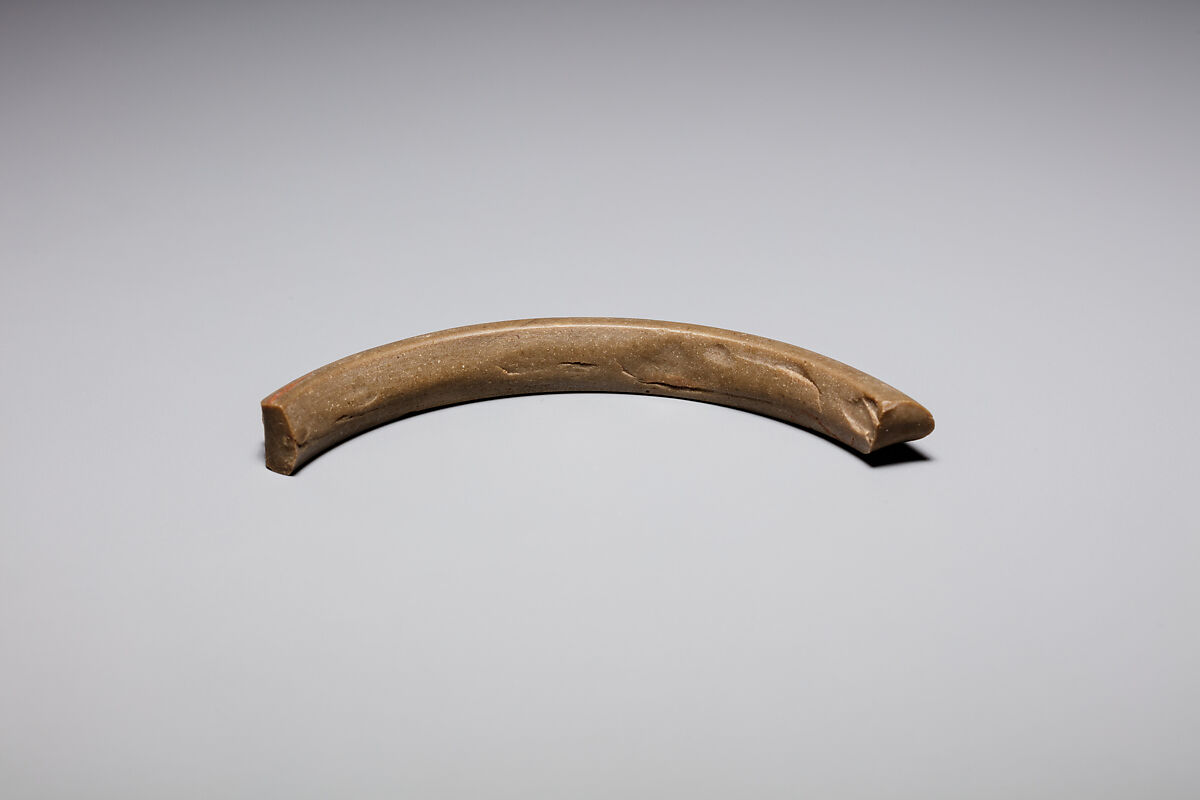 Bracelet (Bangle) Fragment, Flint