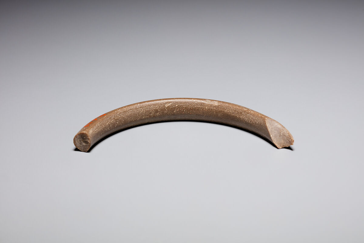 Bracelet (Bangle) Fragment, Flint