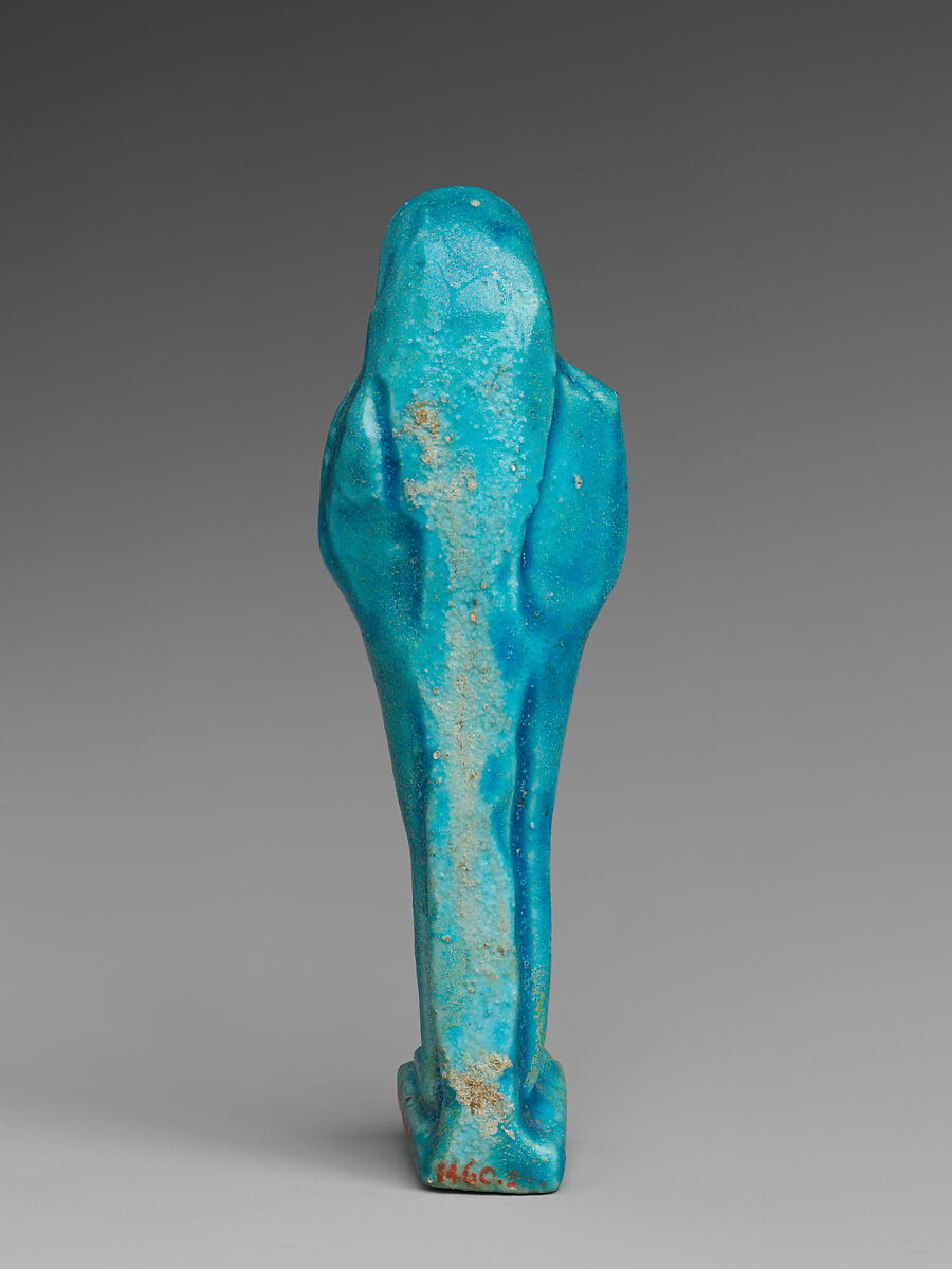 Shabti of Petosiris, son of Djedhor, Faience