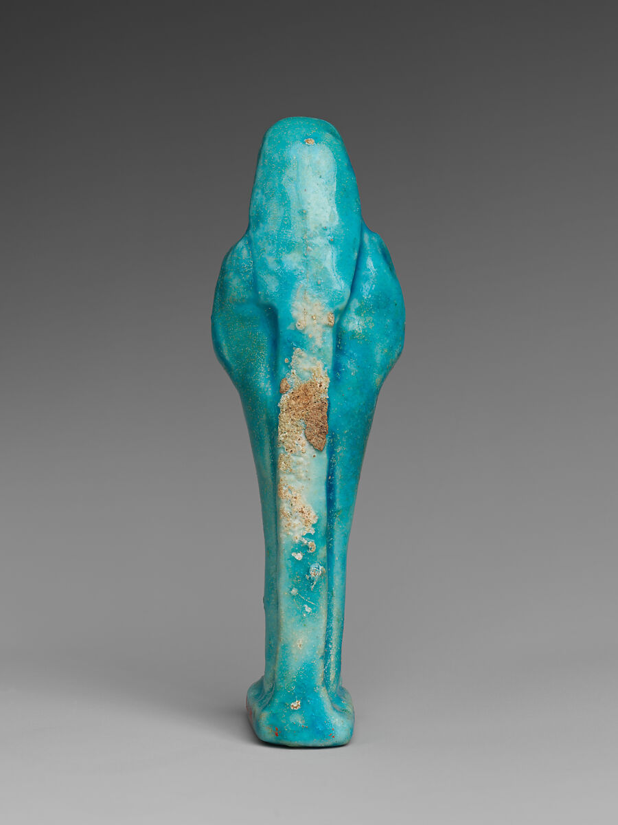 Shabti of Petosiris, son of Djedhor, Faience