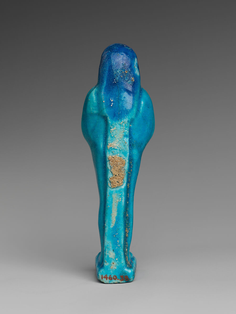 Shabti of Petosiris, son of Djedhor, Faience