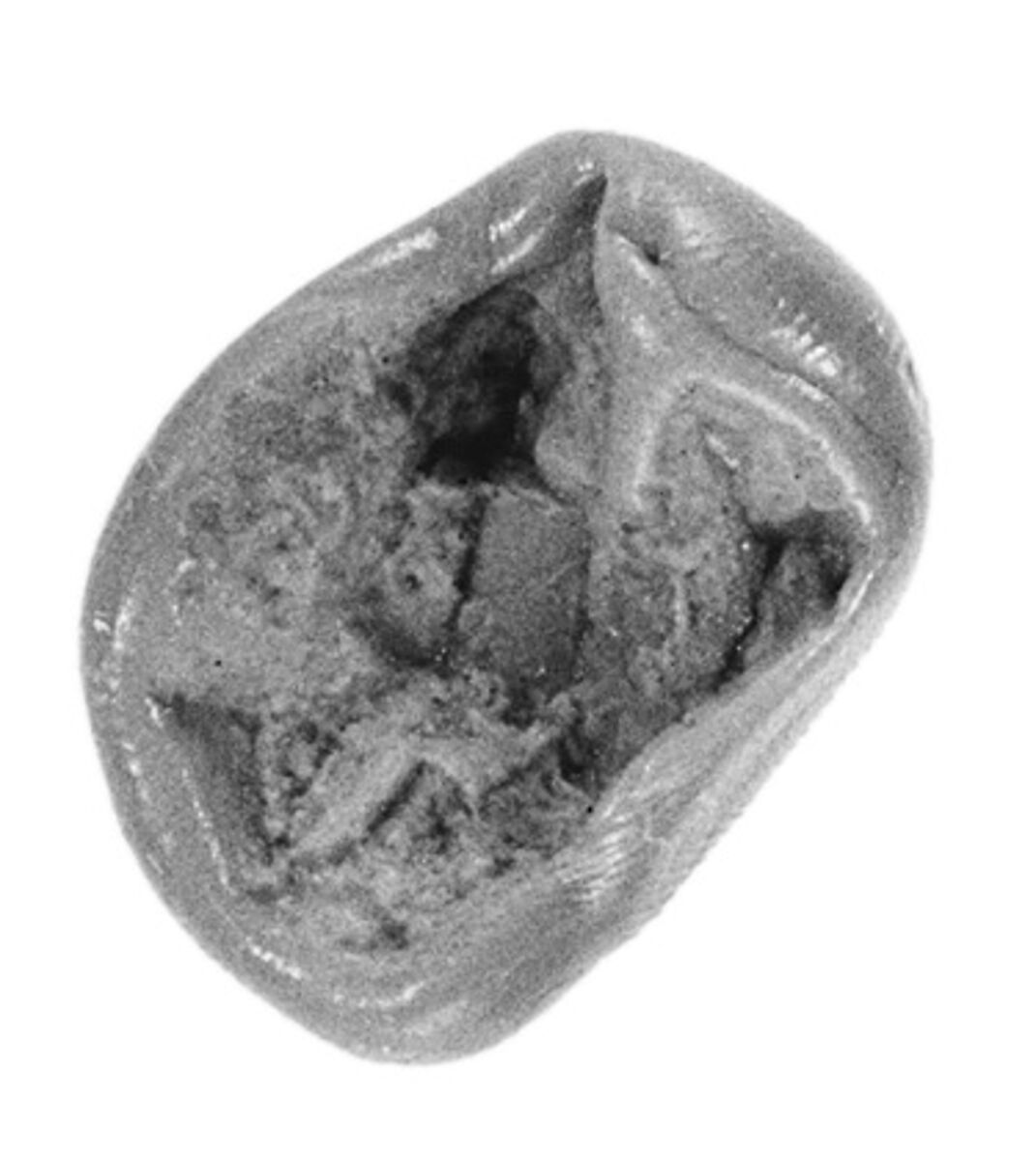 Sealing fragment, Clay (unfired)