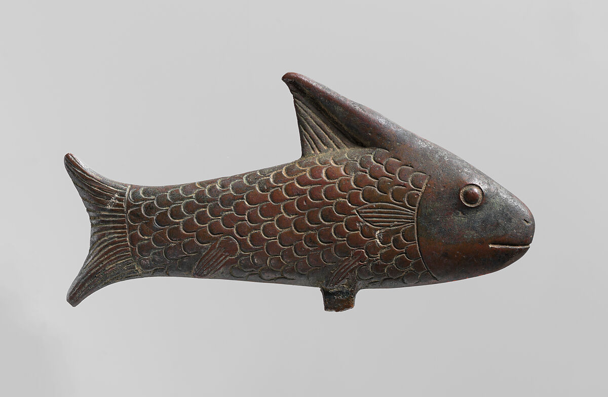 Figure of a Fish, Bronze or copper alloy
