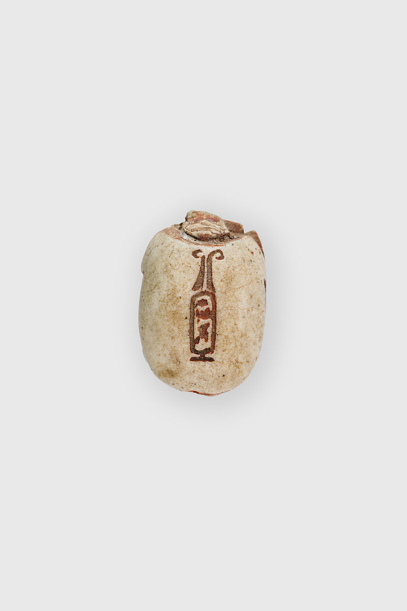 Scarab, Glazed steatite