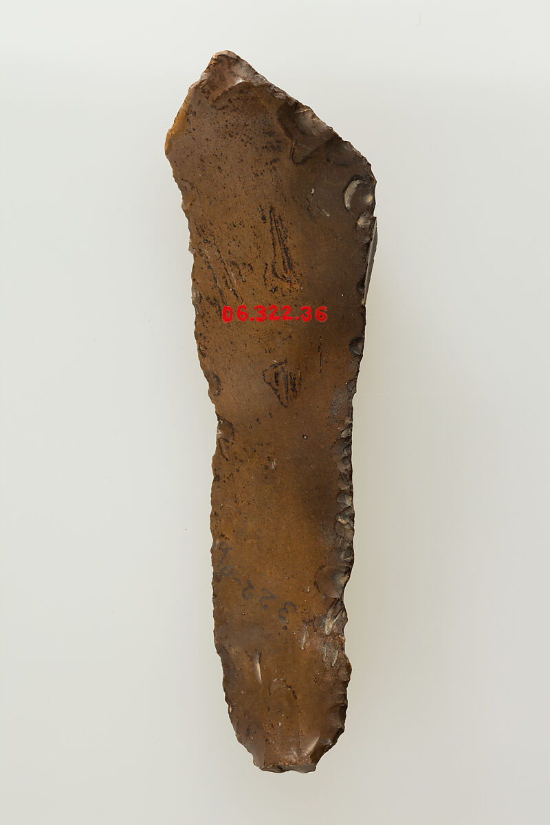 Retouched Blade, Flint