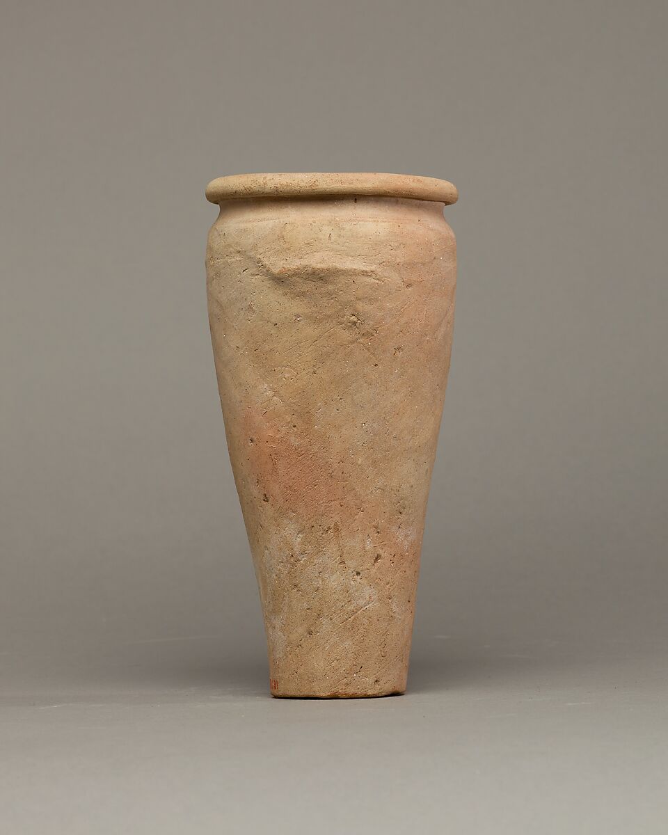 Wavy-handled jar, Pottery 