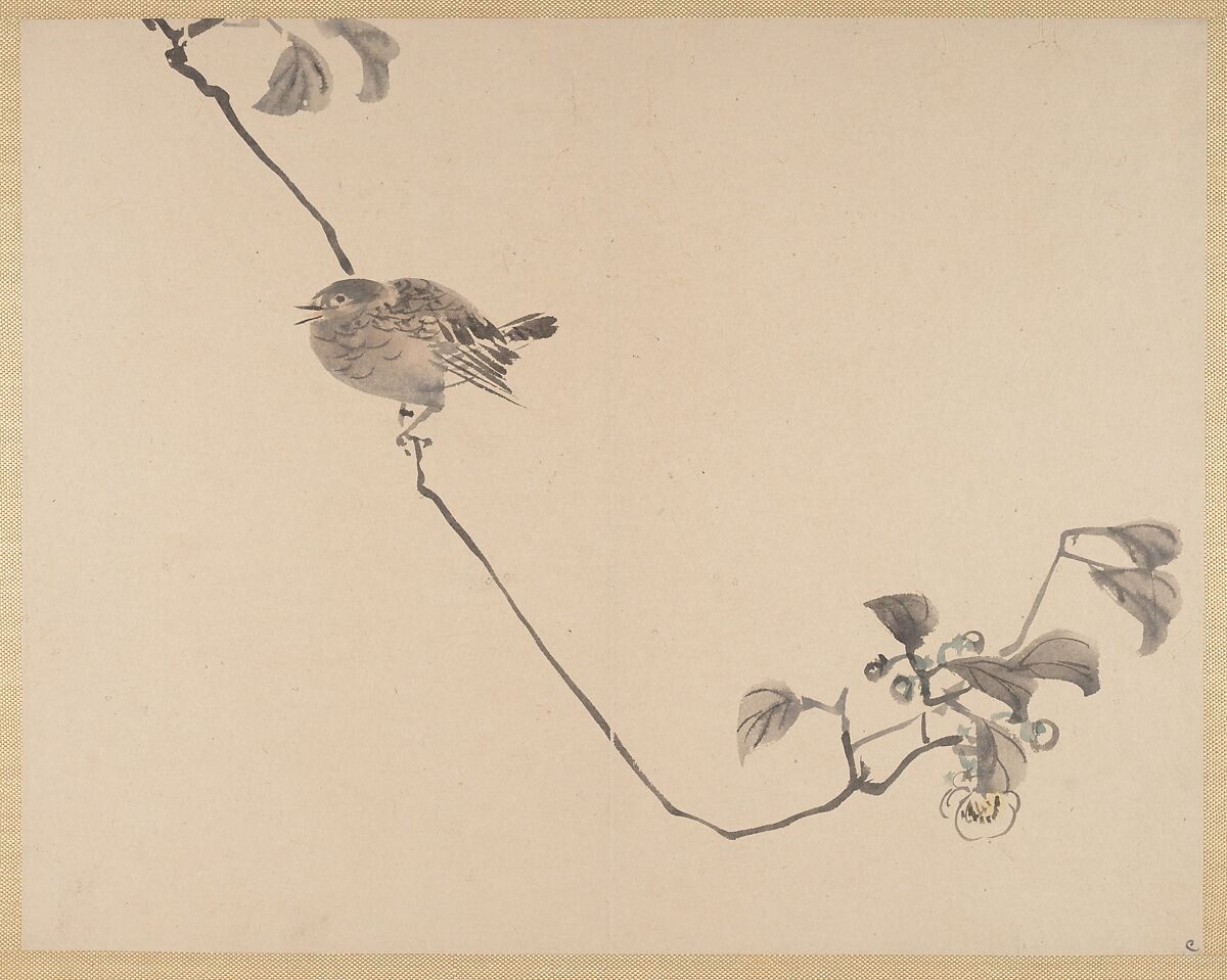 Painting, Shibata Zeshin (Japanese, 1807–1891), Album of seventeen sketches; watercolor on paper; mounted on natural silk, Japan