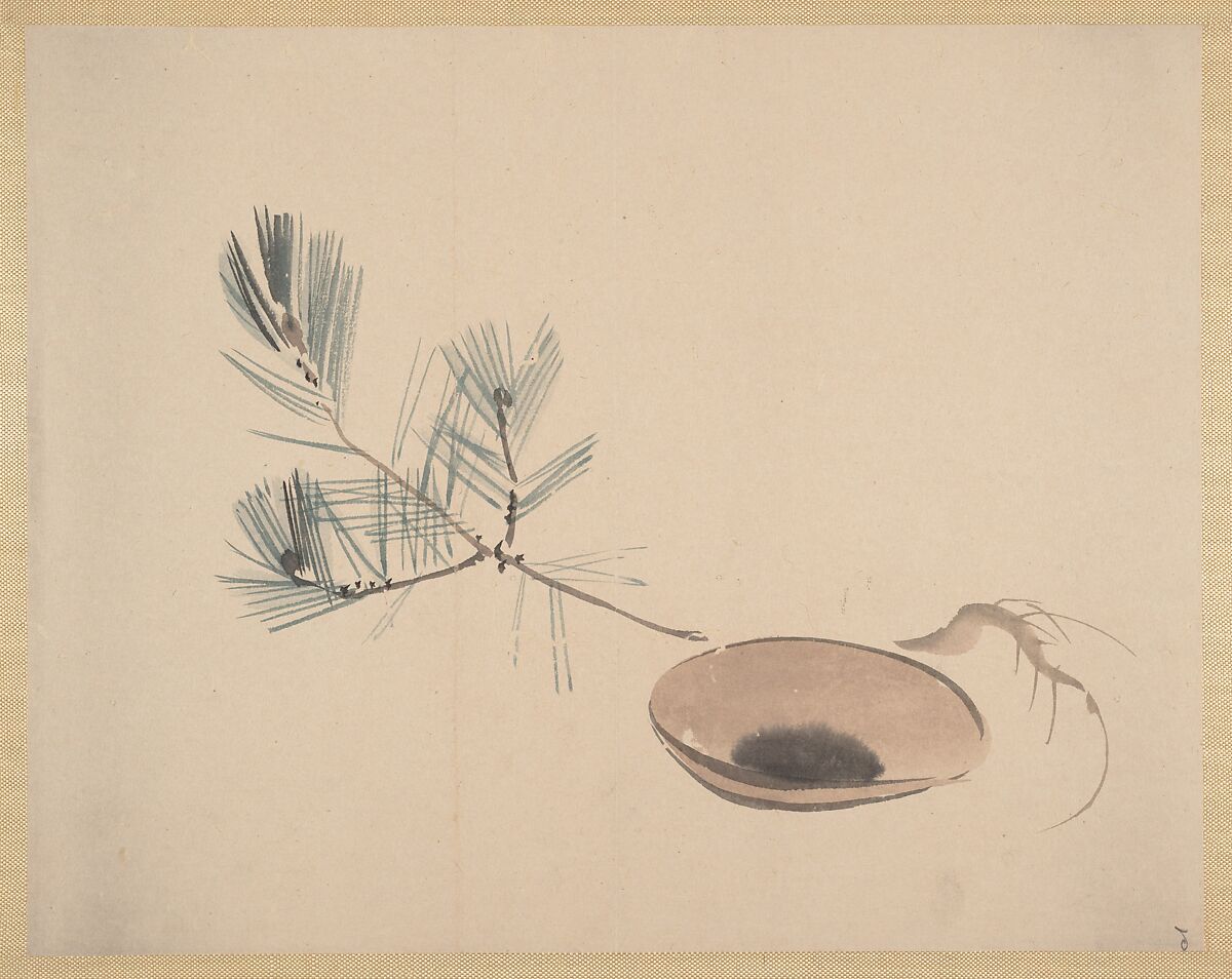 Painting, Shibata Zeshin (Japanese, 1807–1891), Album of seventeen sketches; watercolor on paper; mounted on natural silk, Japan