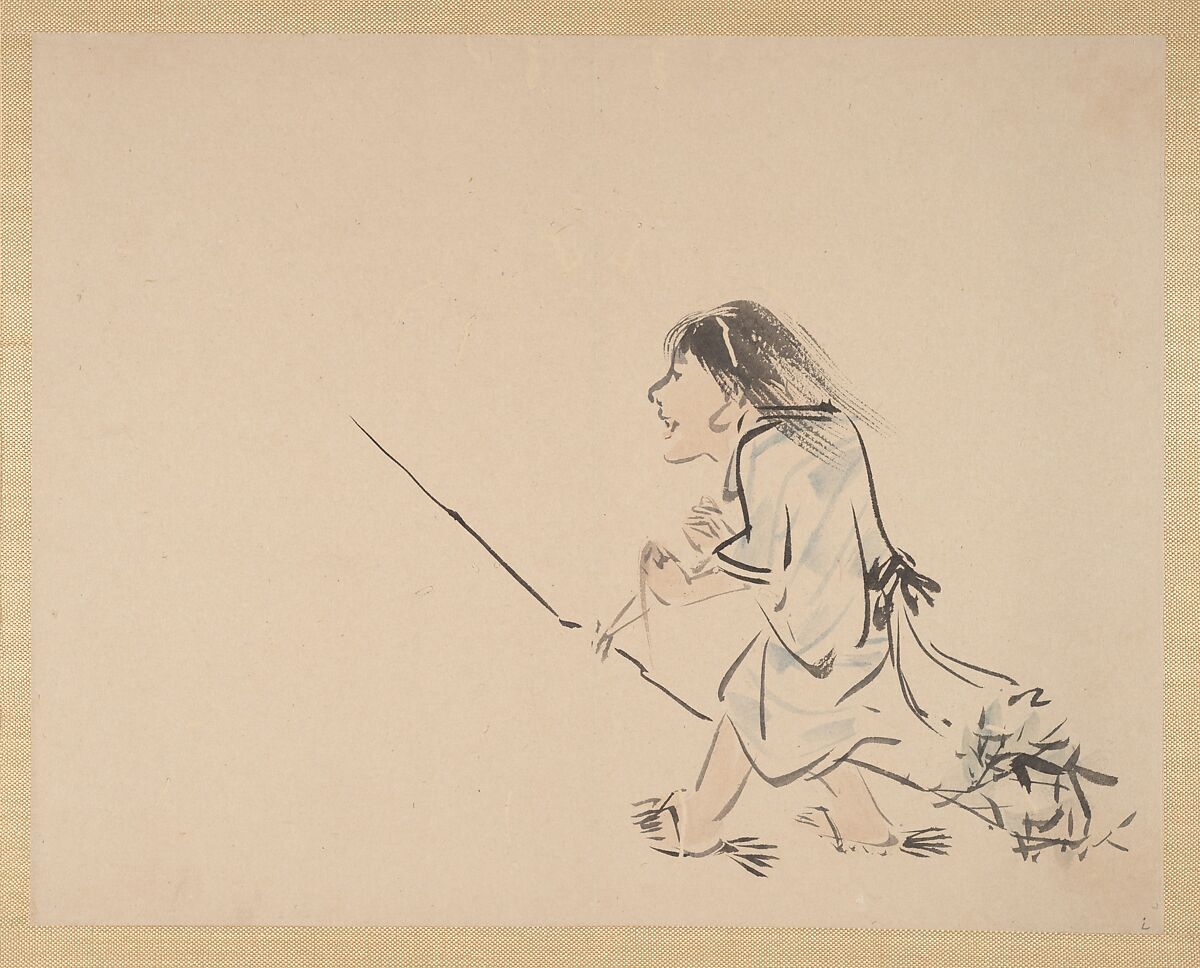 Painting, Shibata Zeshin (Japanese, 1807–1891), Album of seventeen sketches; watercolor on paper; mounted on natural silk, Japan