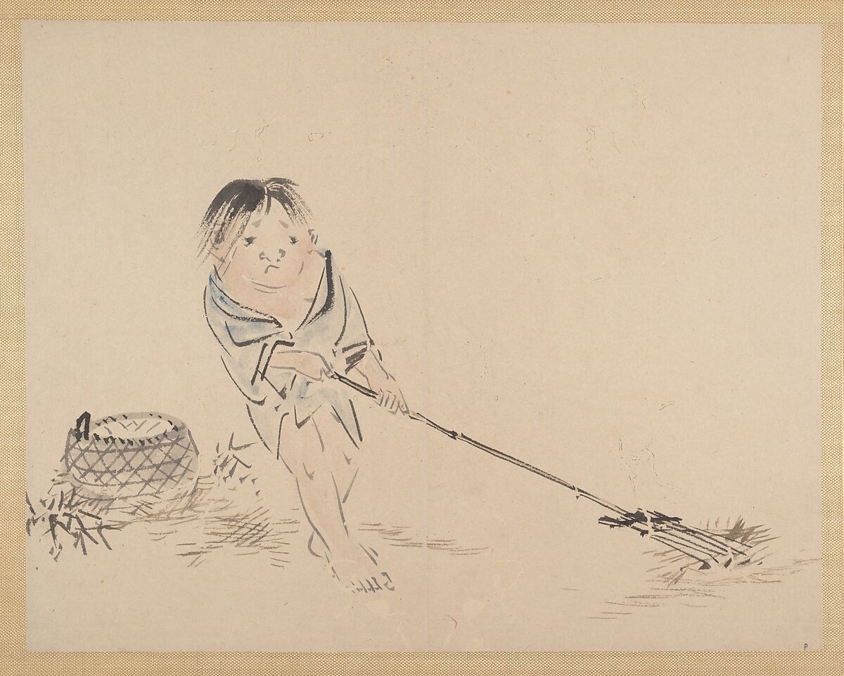 Painting, Shibata Zeshin (Japanese, 1807–1891), Album of seventeen sketches; watercolor on paper; mounted on natural silk, Japan