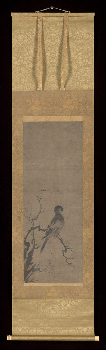 Bird, After Kenkō Shōkei (Japanese, active ca. 1478–ca. 1523), Paint on paper, Japan