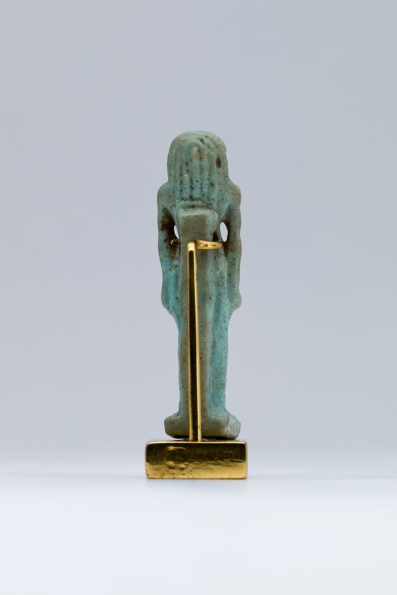 Thoth Amulet, Faience