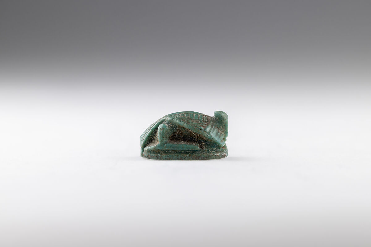 Seal, duck, Glazed steatite