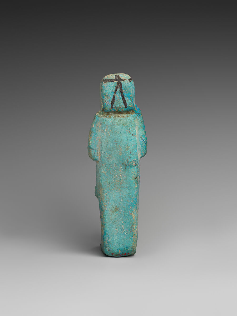 Shabti of the Divine Adoratrice, Henettawy, Faience