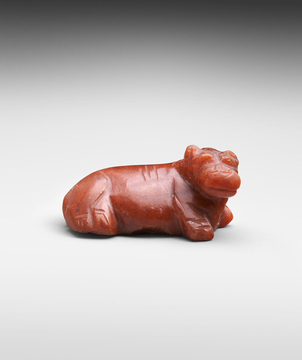 Hippopotamus, Red jasper 