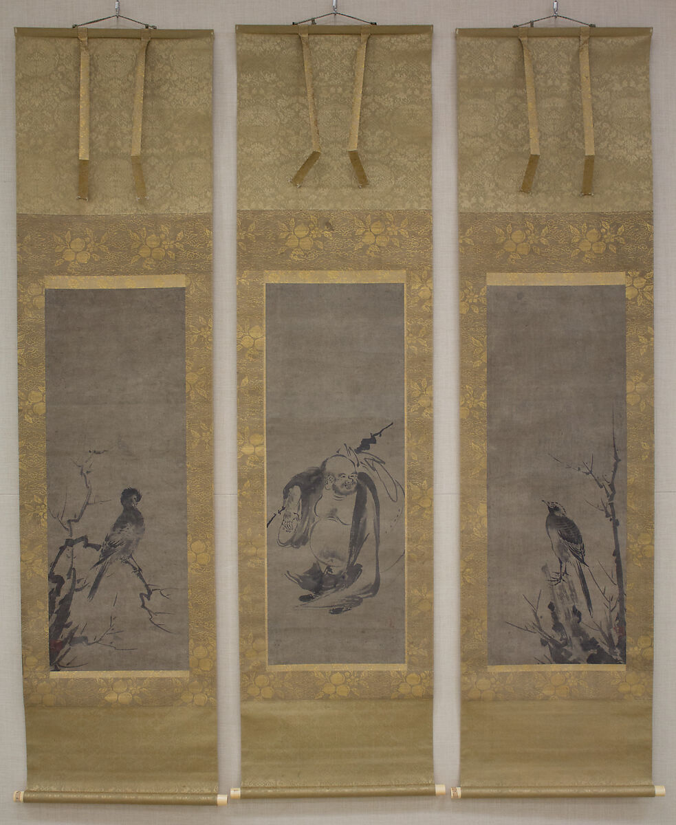 Bird, After Kenkō Shōkei (Japanese, active ca. 1478–ca. 1523), Paint on paper, Japan