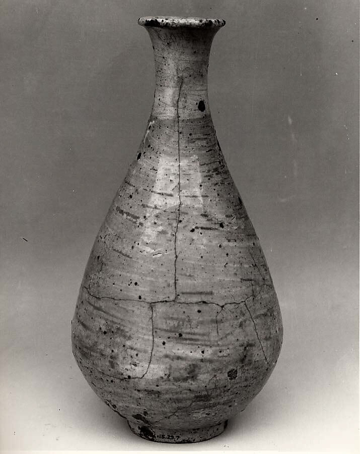 Vase, Ceramic with glaze, Korea 